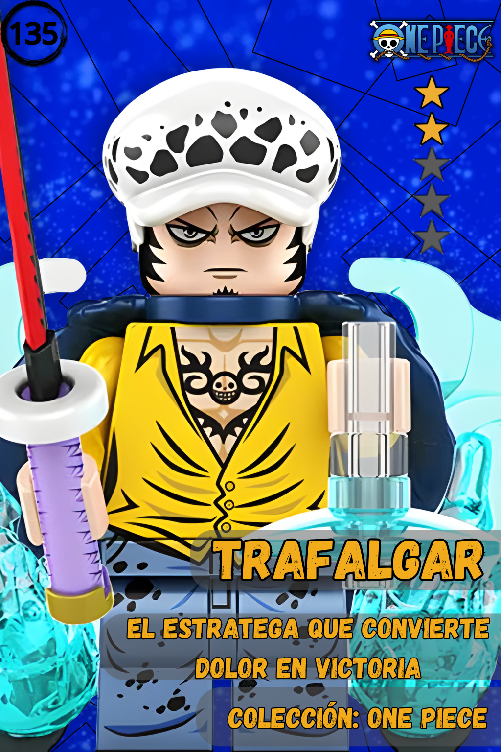 One piece, la mitad de ellos