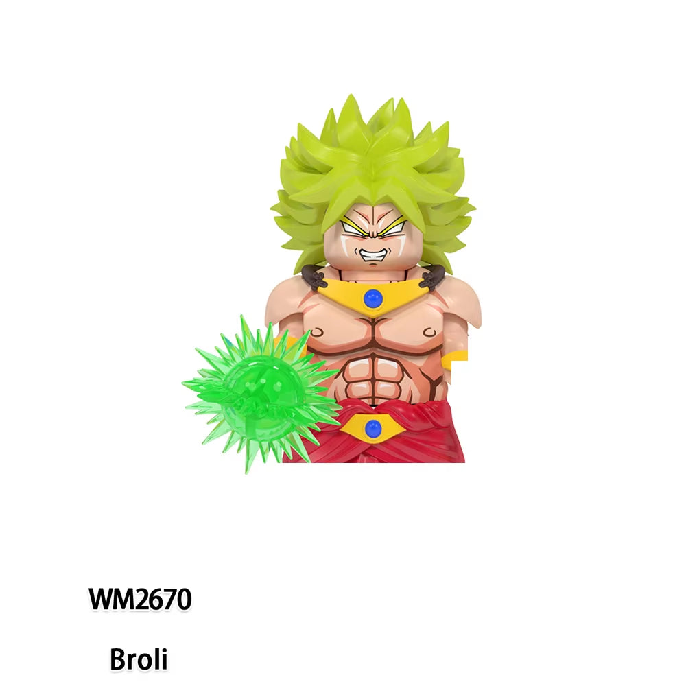 TP1014 TP1019 Japan Adventure TV Shows Mini Building Blocks Bricks with Balls Action Figures Educational Toys for Children Gifts