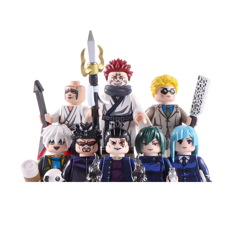 New Jujutsu Kaisen Itadori Yuji Set Mini Action Figure Building Block Toys