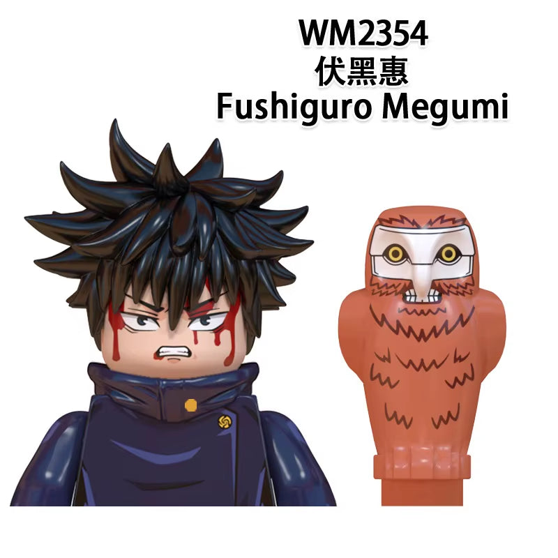 New Jujutsu Kaisen Itadori Yuji Set Mini Action Figure Building Block Toys