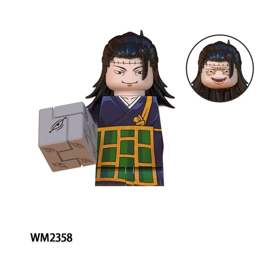 Japan Anime Jujutsu Kaisen Building Blocks Itadori Yuji Gojo Satoru Sukuna WM6202 WM6139 Toy Figures Bric6139 Figure Bricks Gift
