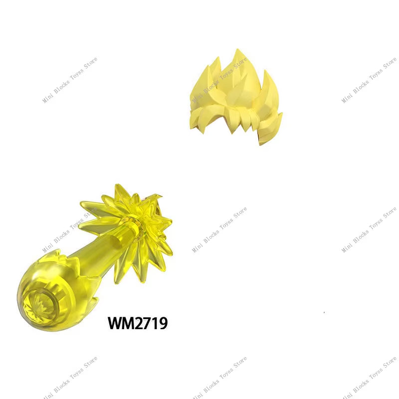 Anime Cartoon TV Son-Goku Gohan Kakarotto Vegeta Zamasu Piccolo Building Blocks for Gifts WM6177 WM6178 WM6179 WM6180 WM6181