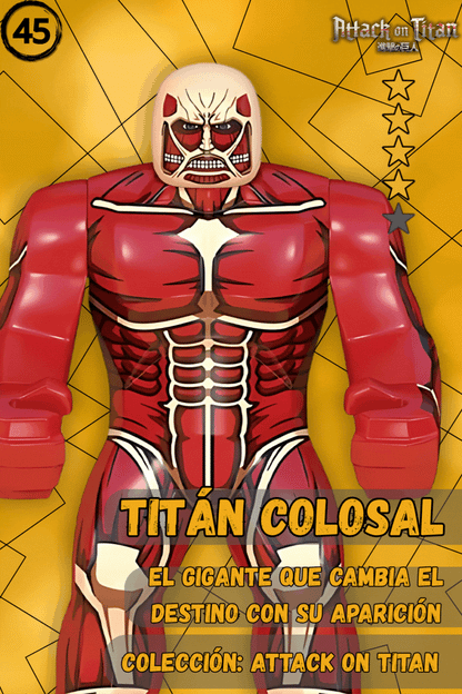 Ataque a los titanes, el mejor, envío rápido. Estos son los que en Aliexpress salen muy caros