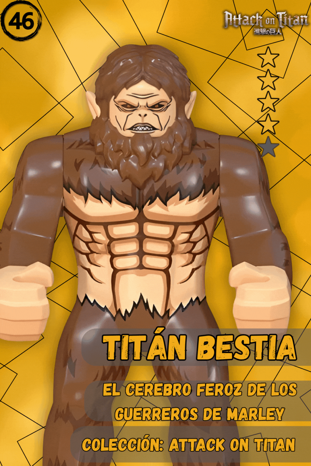 Ataque a los titanes, el mejor, envío rápido. Estos son los que en Aliexpress salen muy caros
