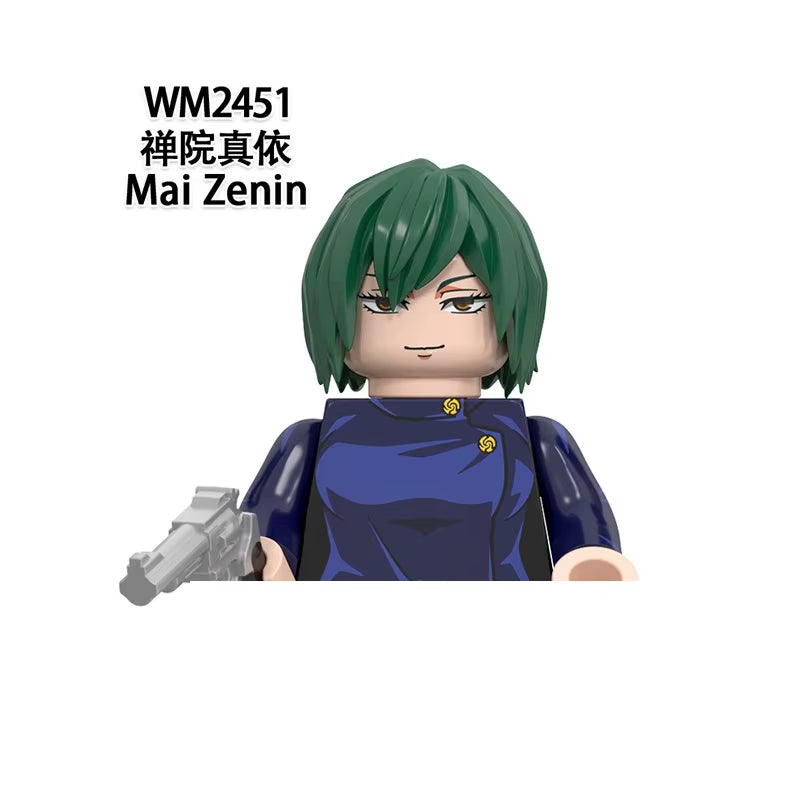 New Jujutsu Kaisen Itadori Yuji Set Mini Action Figure Building Block Toys