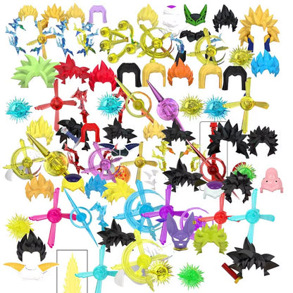 Anime Cartoon TV Son-Goku Gohan Kakarotto Vegeta Zamasu Piccolo Building Blocks for Gifts WM6177 WM6178 WM6179 WM6180 WM6181