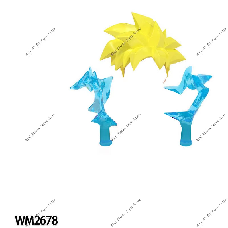 Anime Cartoon TV Son-Goku Gohan Kakarotto Vegeta Zamasu Piccolo Building Blocks for Gifts WM6177 WM6178 WM6179 WM6180 WM6181