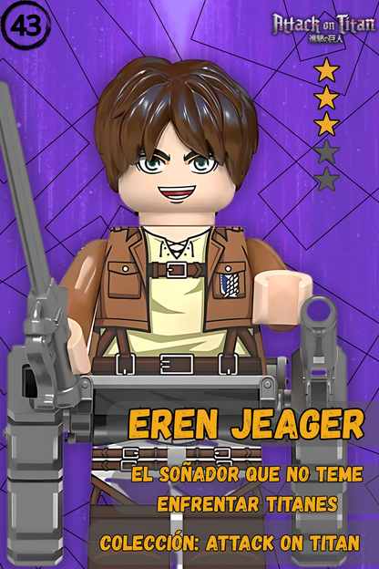 Eren, titanes, levi y annie