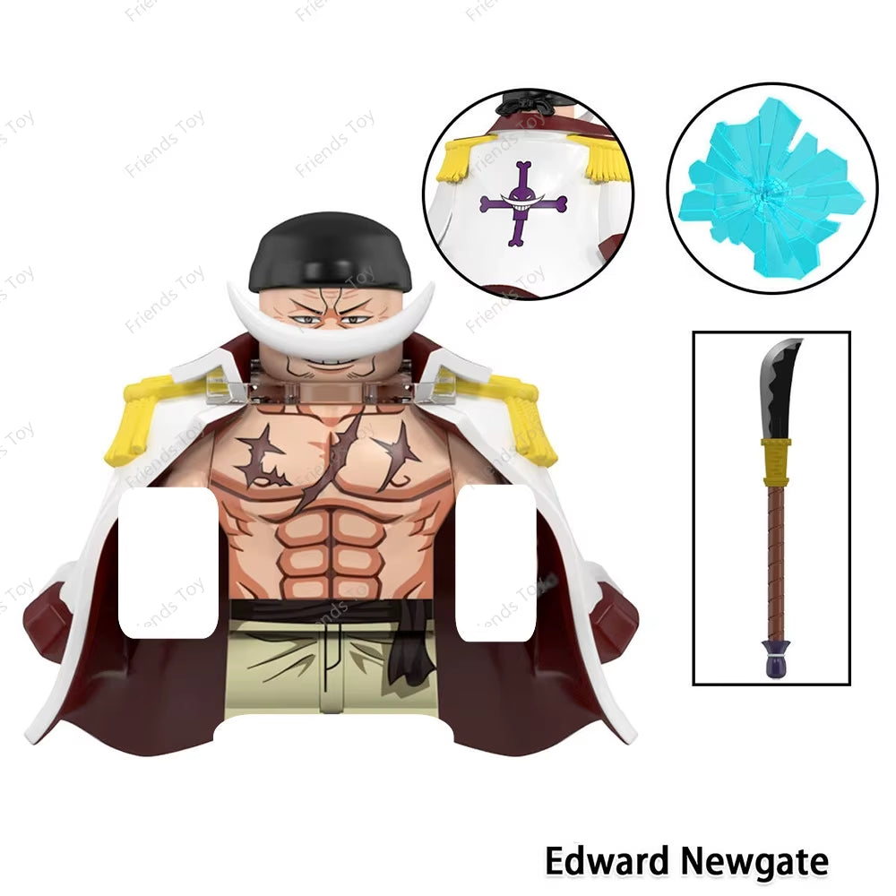 One Piece Luffy OP Uta Sanji Garp Zoro Shanks Hancock‌ Nami‌ Mini Man Blocks Figure WM6195 WM6189 WM6194 WM6193
