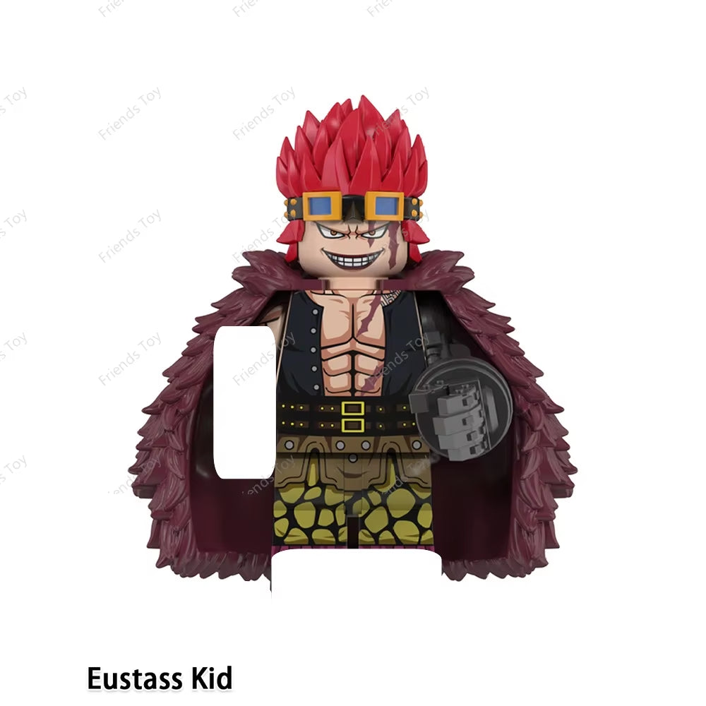 One Piece Luffy OP Uta Sanji Garp Zoro Shanks Hancock‌ Nami‌ Mini Man Blocks Figure WM6195 WM6189 WM6194 WM6193