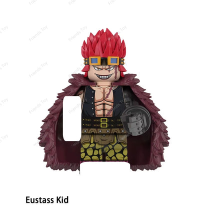 One Piece Luffy OP Uta Sanji Garp Zoro Shanks Hancock‌ Nami‌ Mini Man Blocks Figure WM6195 WM6189 WM6194 WM6193