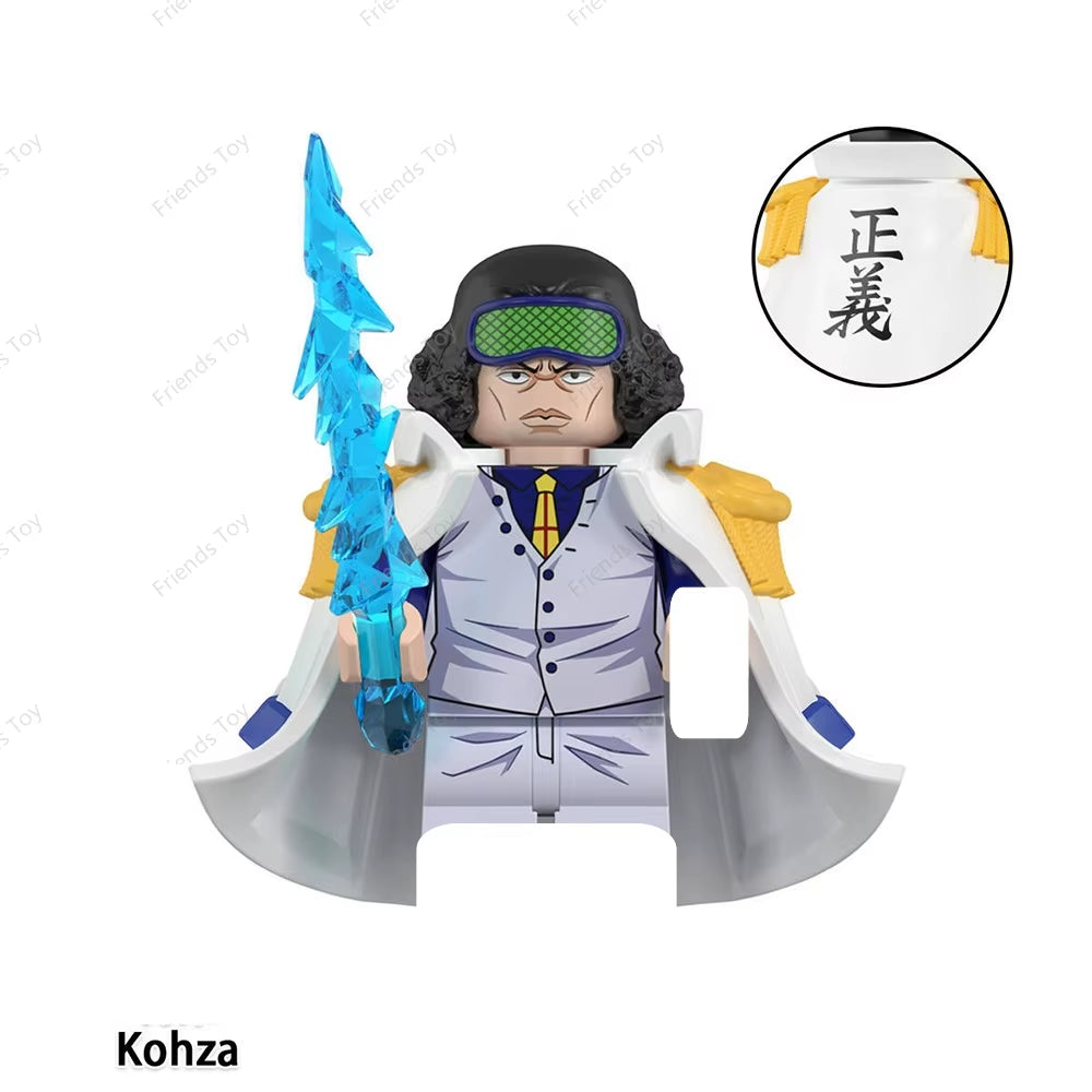 One Piece Luffy OP Uta Sanji Garp Zoro Shanks Hancock‌ Nami‌ Mini Man Blocks Figure WM6195 WM6189 WM6194 WM6193