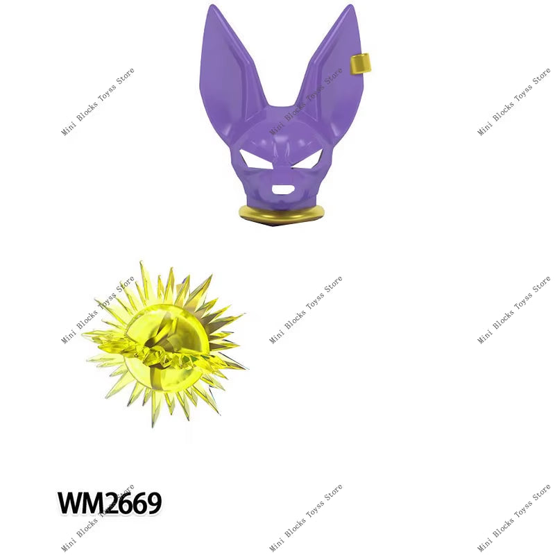 Anime Cartoon TV Son-Goku Gohan Kakarotto Vegeta Zamasu Piccolo Building Blocks for Gifts WM6177 WM6178 WM6179 WM6180 WM6181