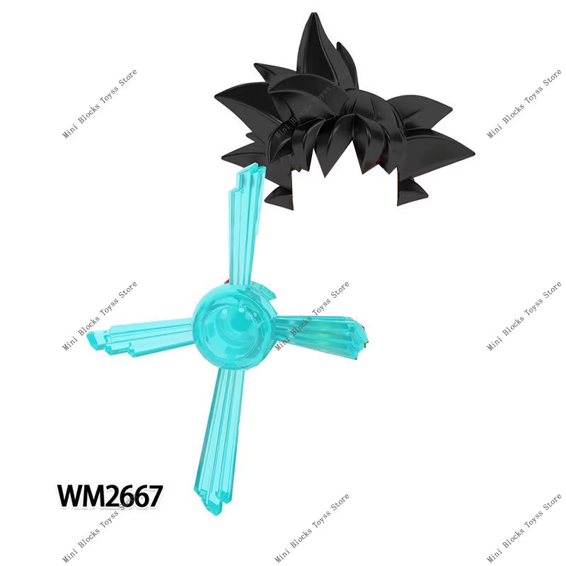 Anime Cartoon TV Son-Goku Gohan Kakarotto Vegeta Zamasu Piccolo Building Blocks for Gifts WM6177 WM6178 WM6179 WM6180 WM6181